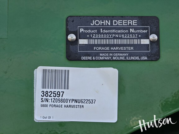 Photo of 2022 John Deere 9800