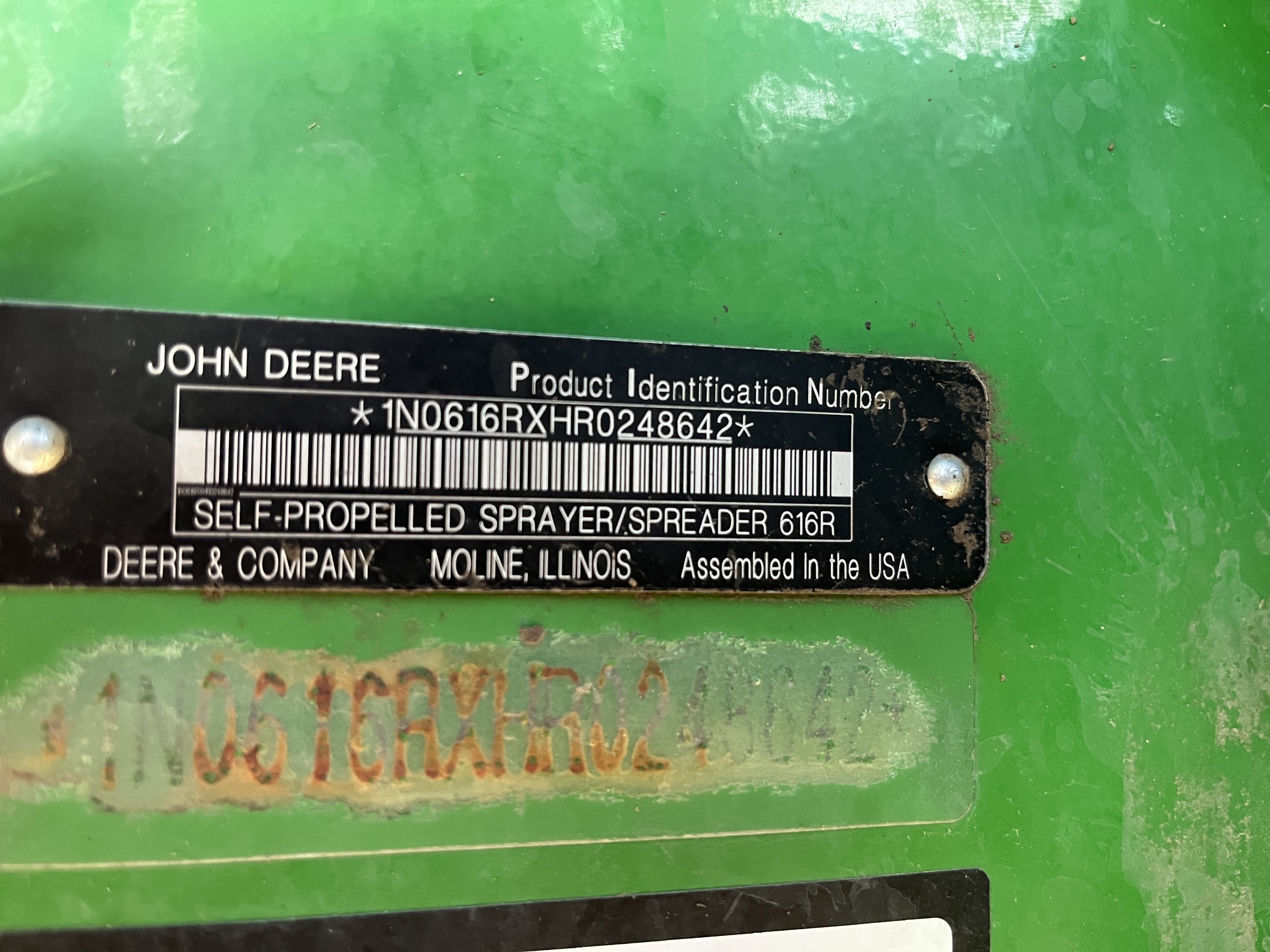 2024 John Deere 616R at Heritage Tractor in Adrian, MO