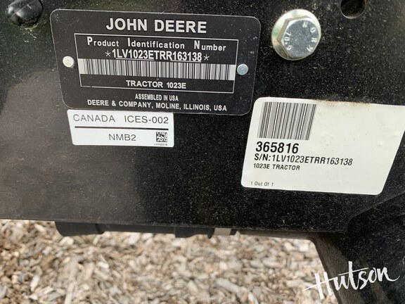 Photo of 2024 John Deere 1023E