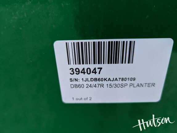 Photo of 2019 John Deere DB60