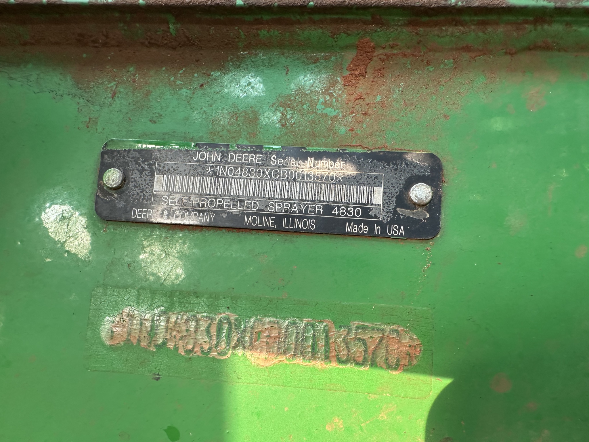 2011 John Deere 4830 Image 8