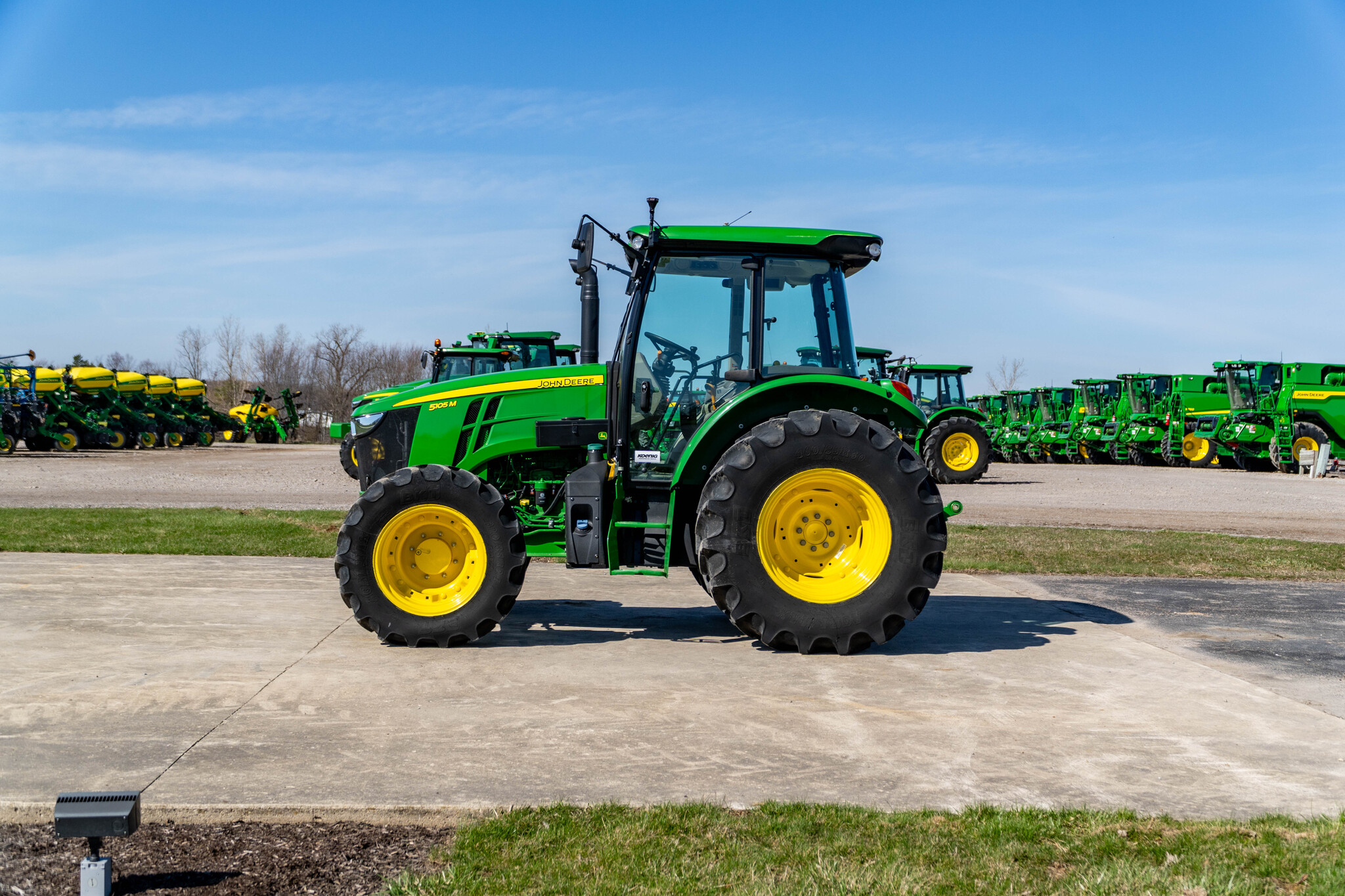 Used 2023 John Deere 5105M Utility Tractors at Koenig Equipment in Anna, OH - PhotoXL1