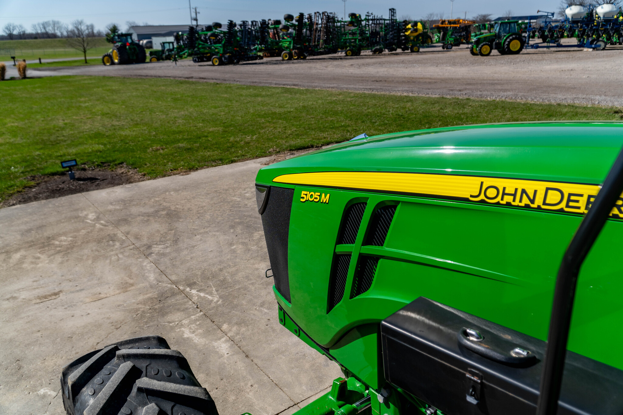 Used 2023 John Deere 5105M Utility Tractors at Koenig Equipment in Anna, OH - PhotoXL23