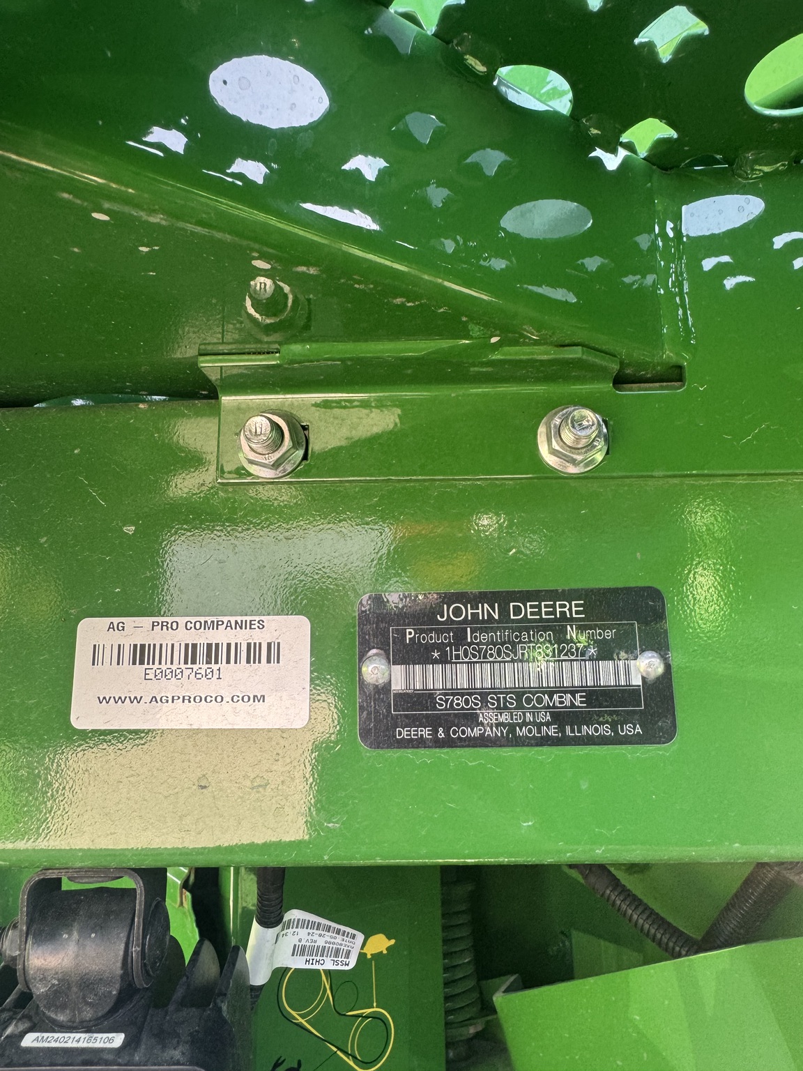 2024 John Deere S780 Image 8