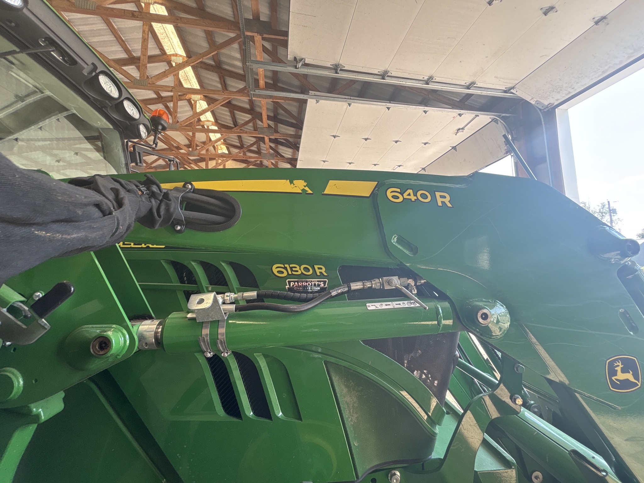Used 2019 John Deere 6130R Utility Tractors at Koenig Equipment in Urbana, OH - PhotoXL6