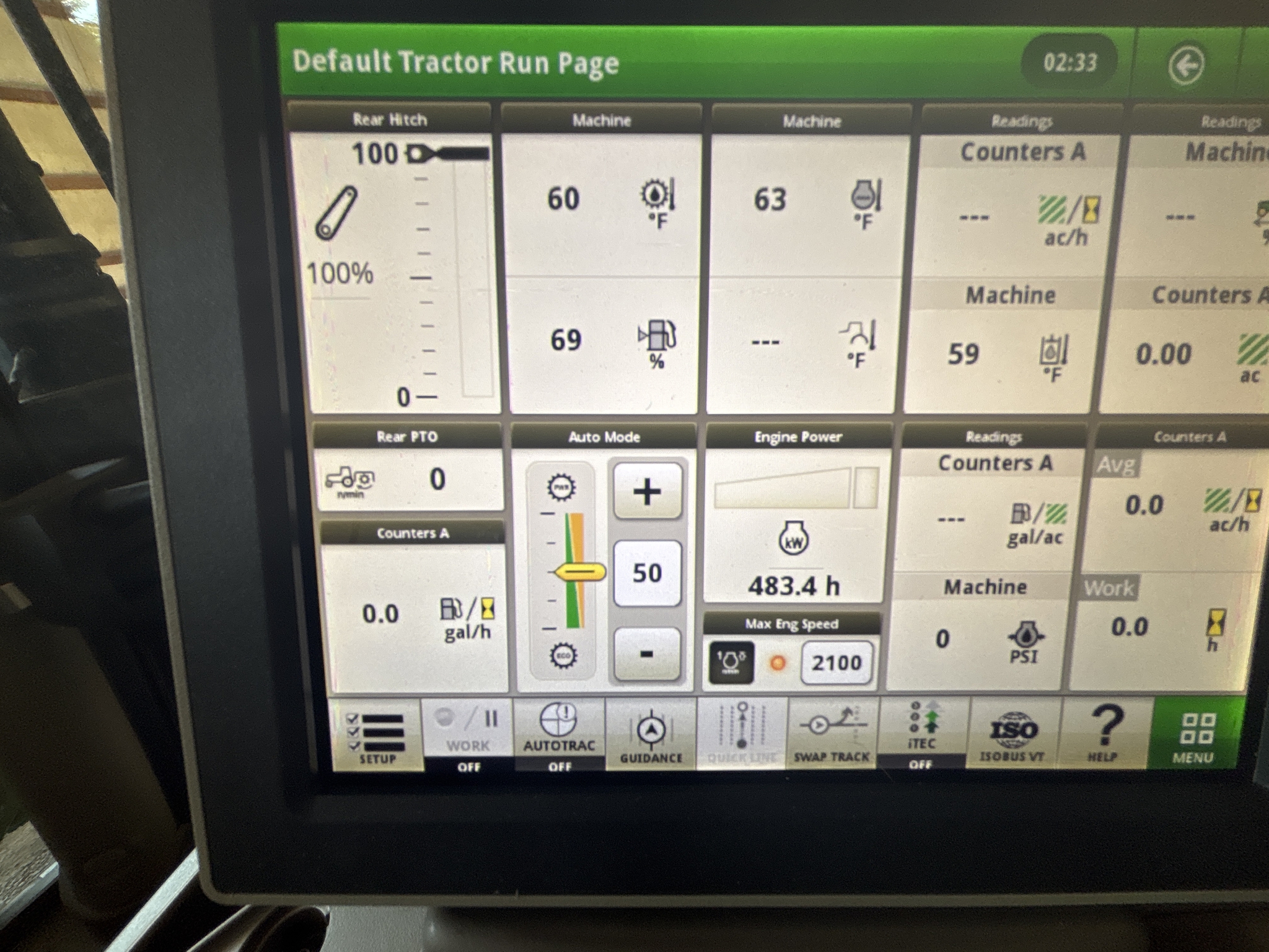 Used 2019 John Deere 6130R Utility Tractors at Koenig Equipment in Urbana, OH - PhotoXL14