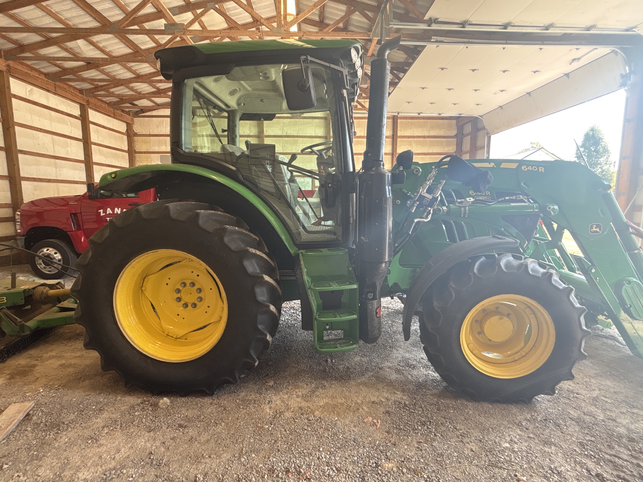Used 2019 John Deere 6130R Utility Tractors at Koenig Equipment in Urbana, OH - PhotoXL1