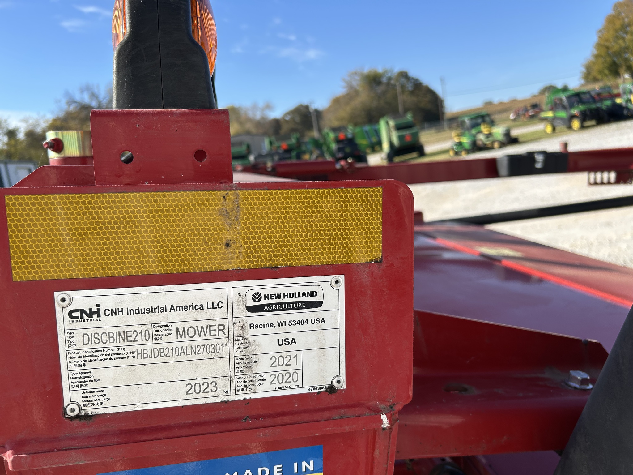  2021 New Holland 210 at Heritage Tractor in Harrison, AR