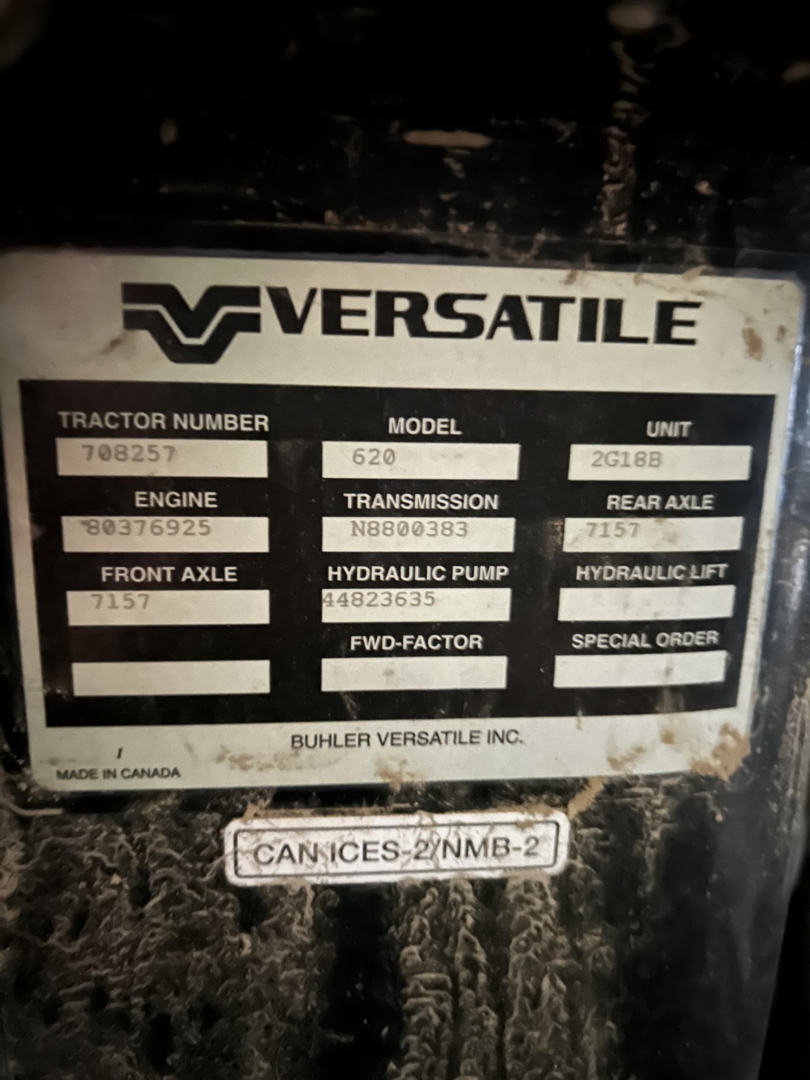 2022 Versatile 620 Image 9