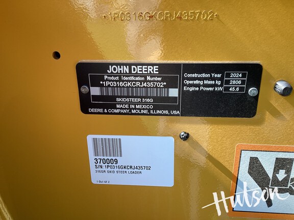 Photo of 2024 John Deere 316GR