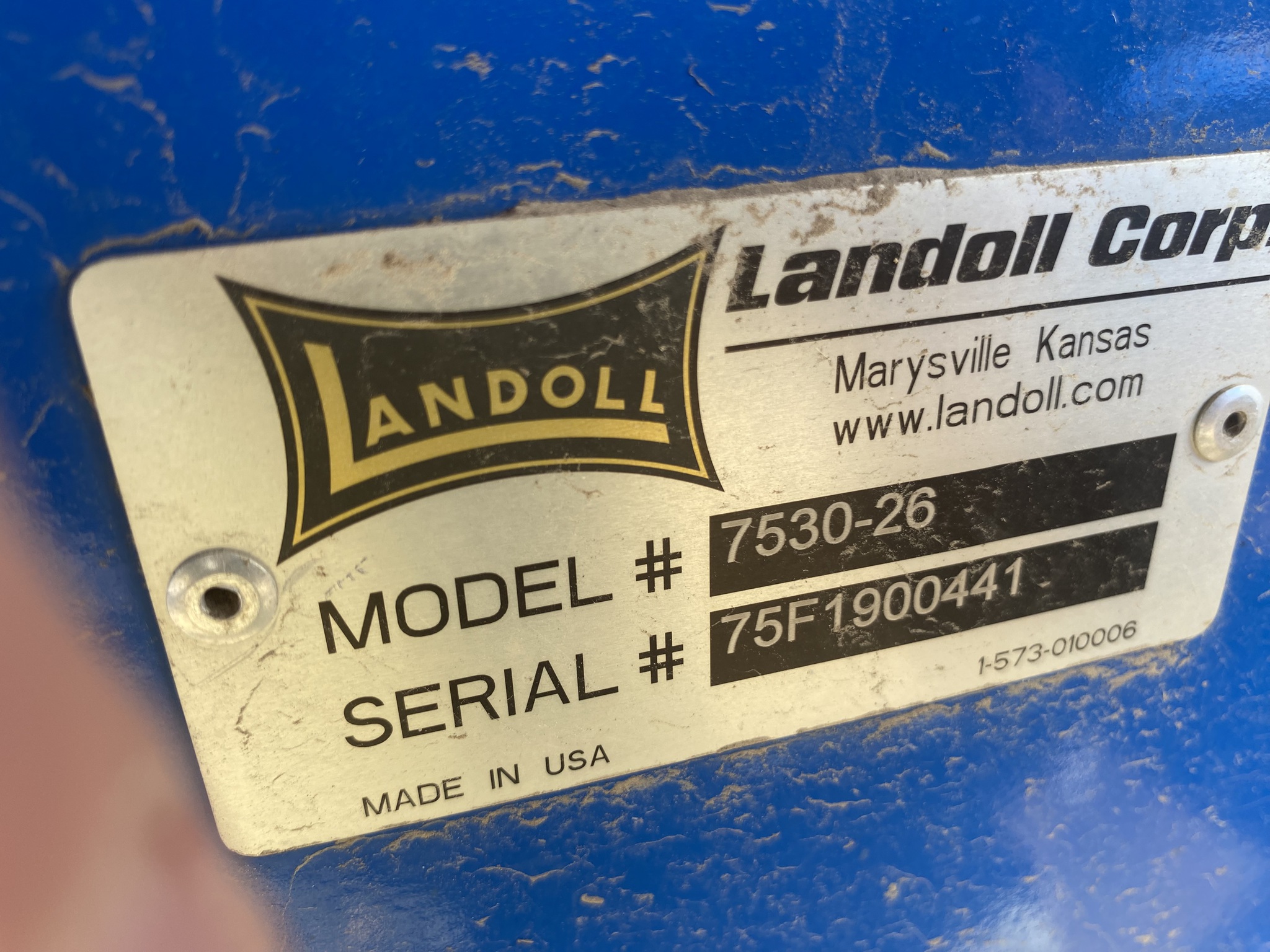2019 Landoll 7530-26 Image 4