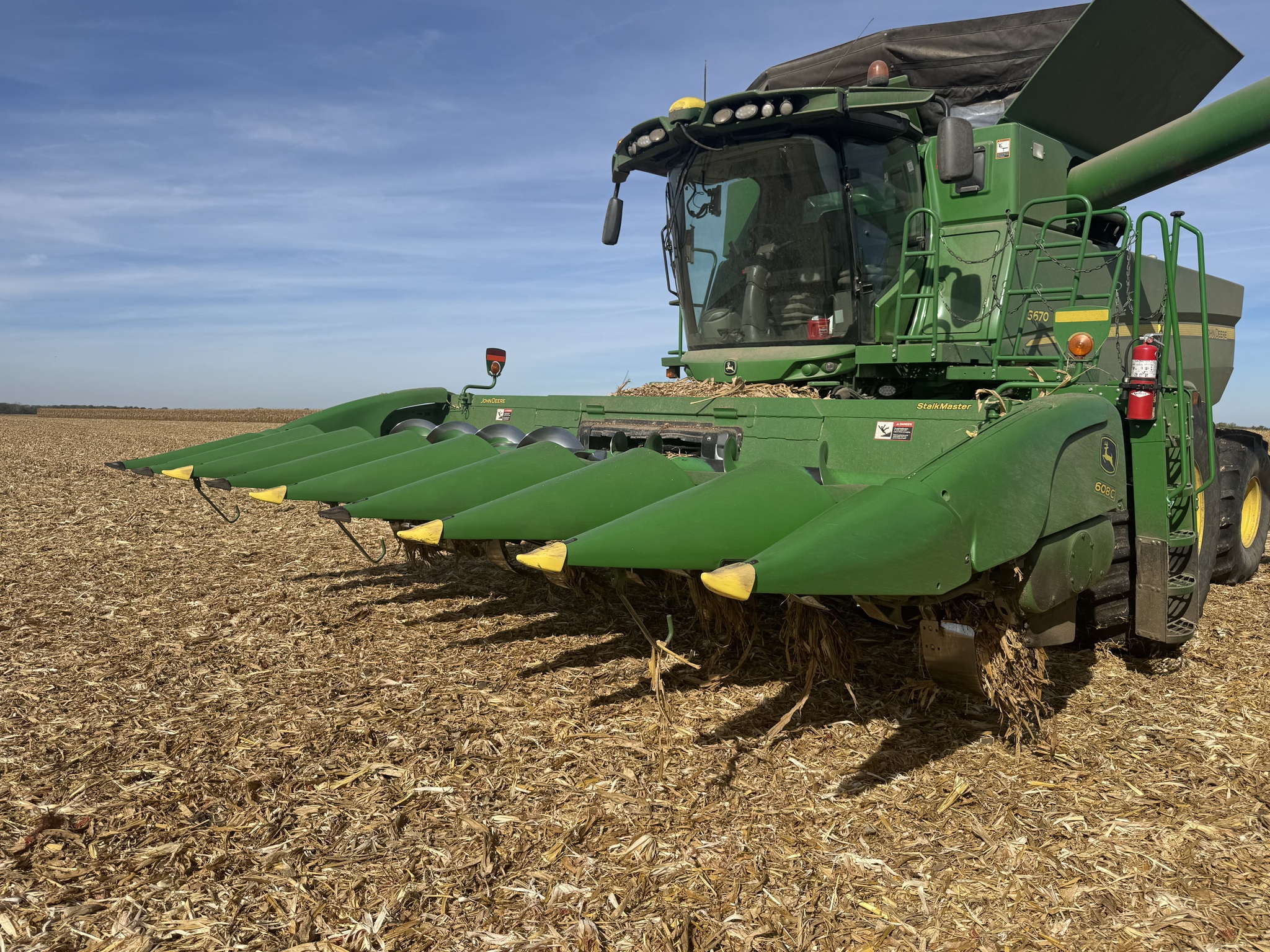  2011 John Deere 608C StalkMaster at Heritage Tractor in Brimfield, IL