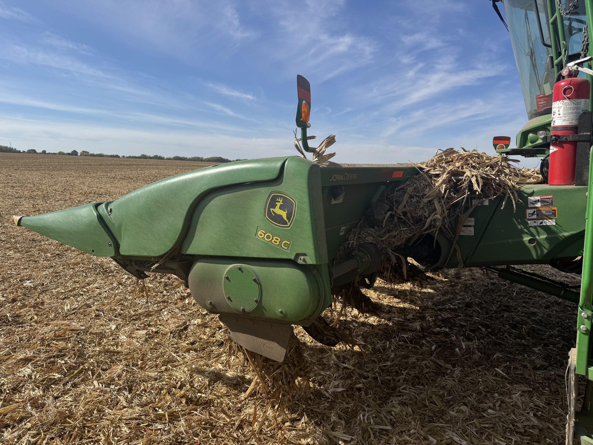  2011 John Deere 608C StalkMaster at Heritage Tractor in Brimfield, IL