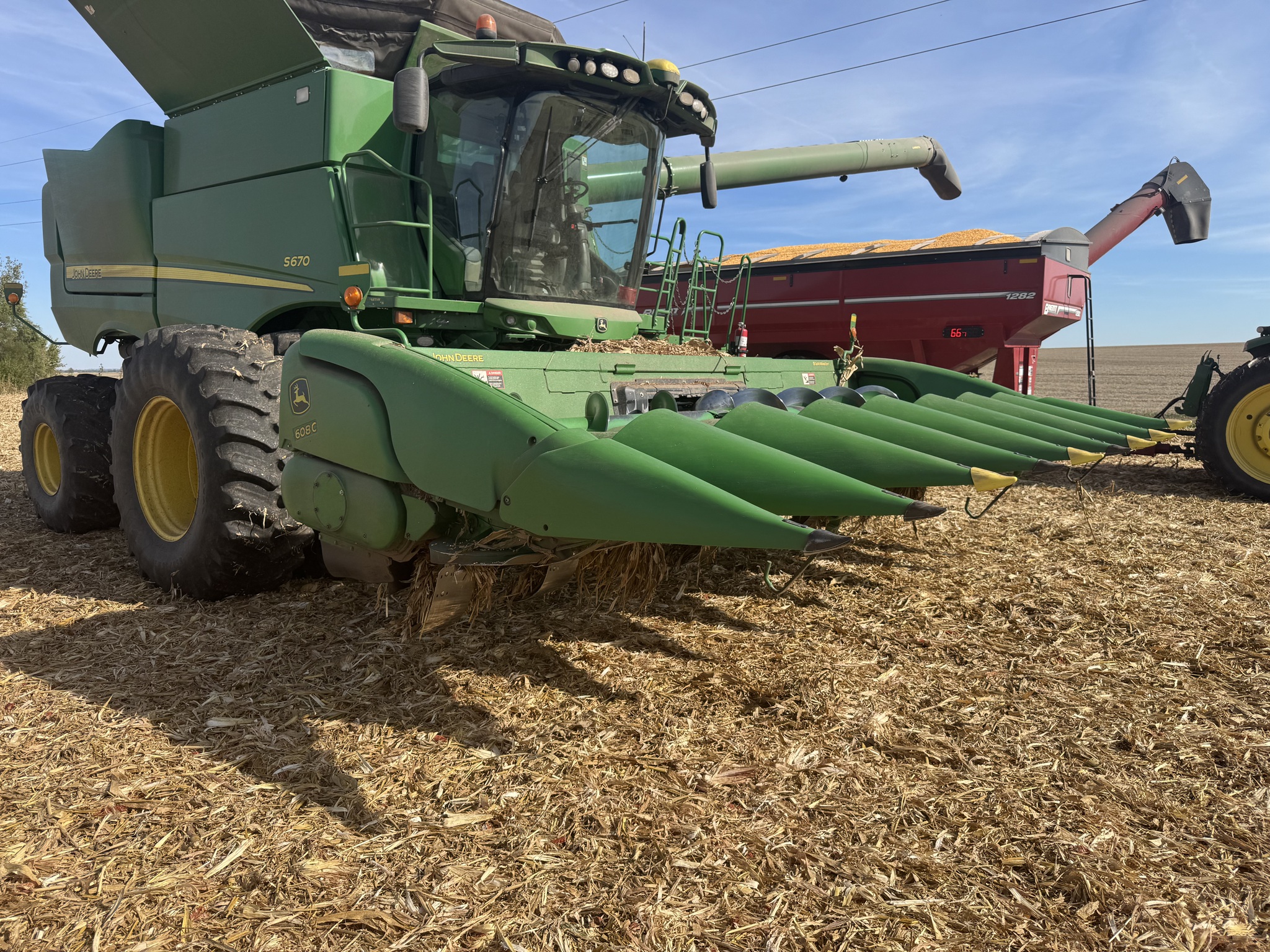  2011 John Deere 608C StalkMaster at Heritage Tractor in Brimfield, IL