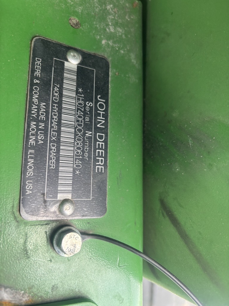 2019 John Deere 740FD Image 10