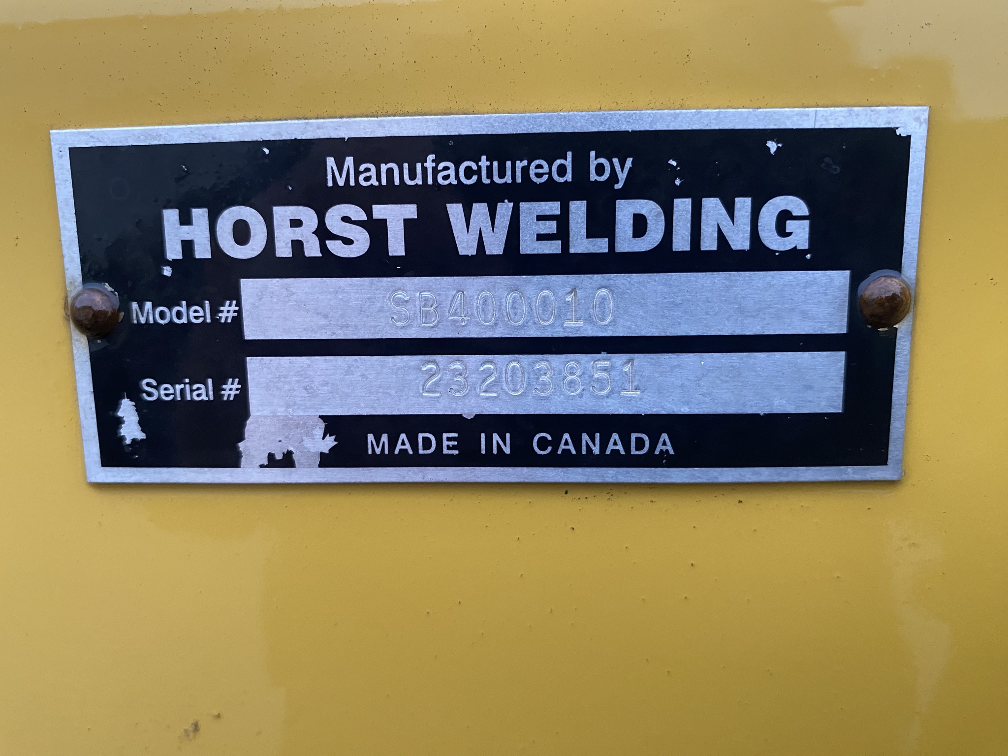 2022 Horst SB400010 Image 4