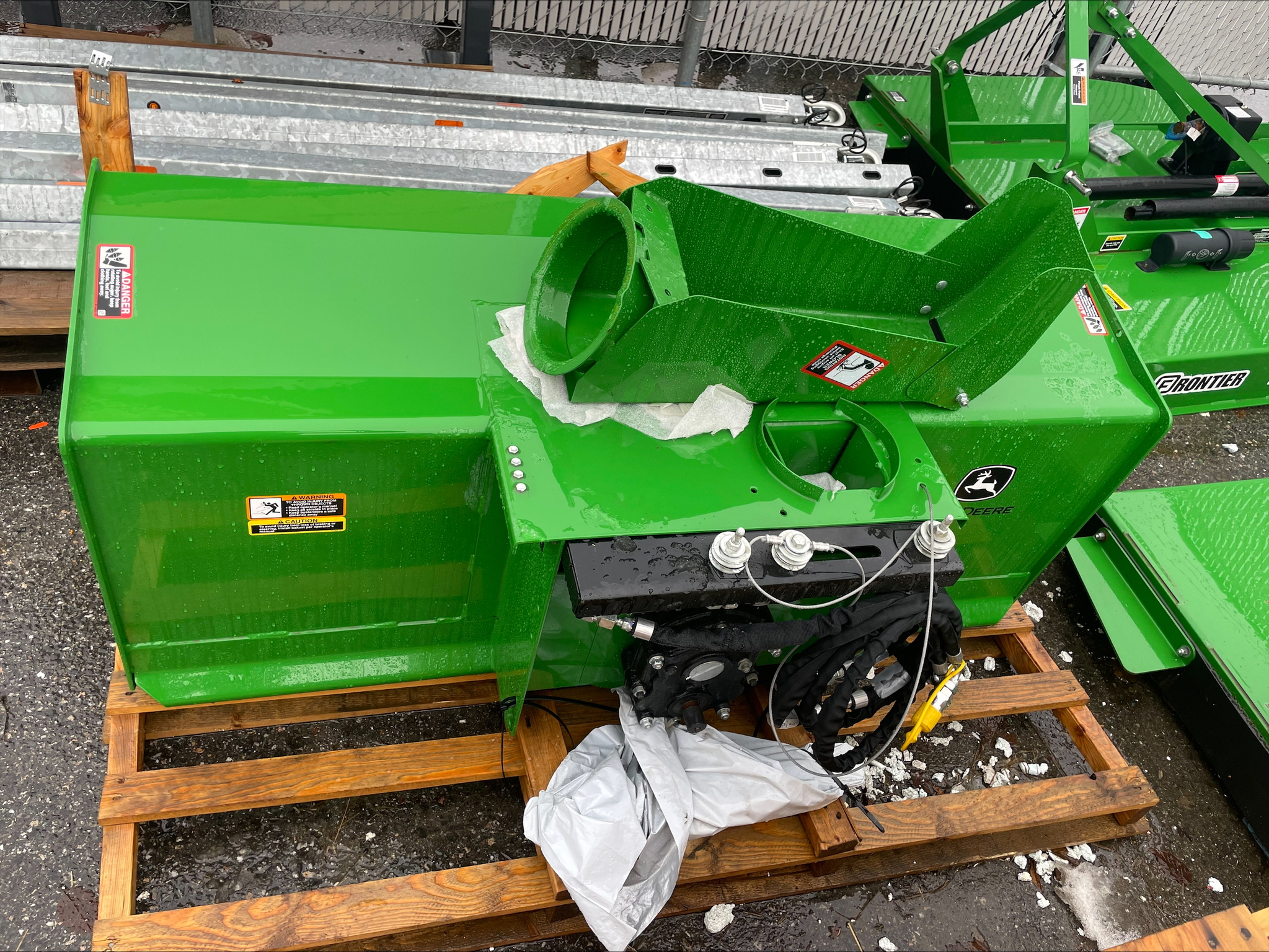 2021 John Deere 60 IN. HEAVY DUTY SNOW BLOWER Image 1