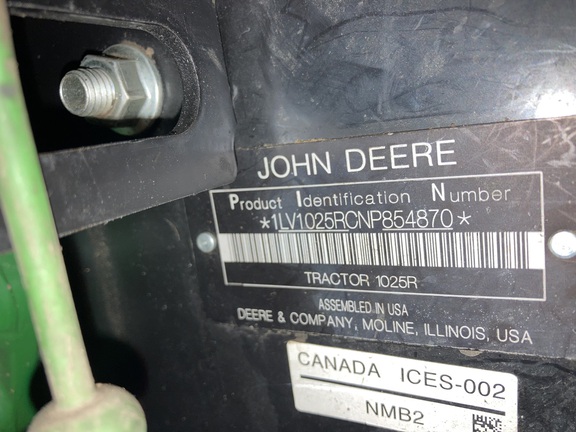 2022 John Deere 1025R - Photo10