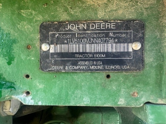 2022 John Deere 5100M