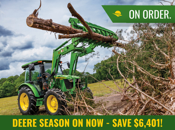  John Deere 5060E Cab Tractor + Loader