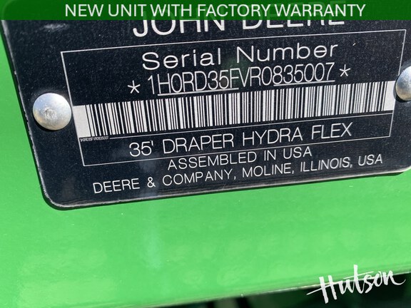 Photo of 2025 John Deere RDF 35