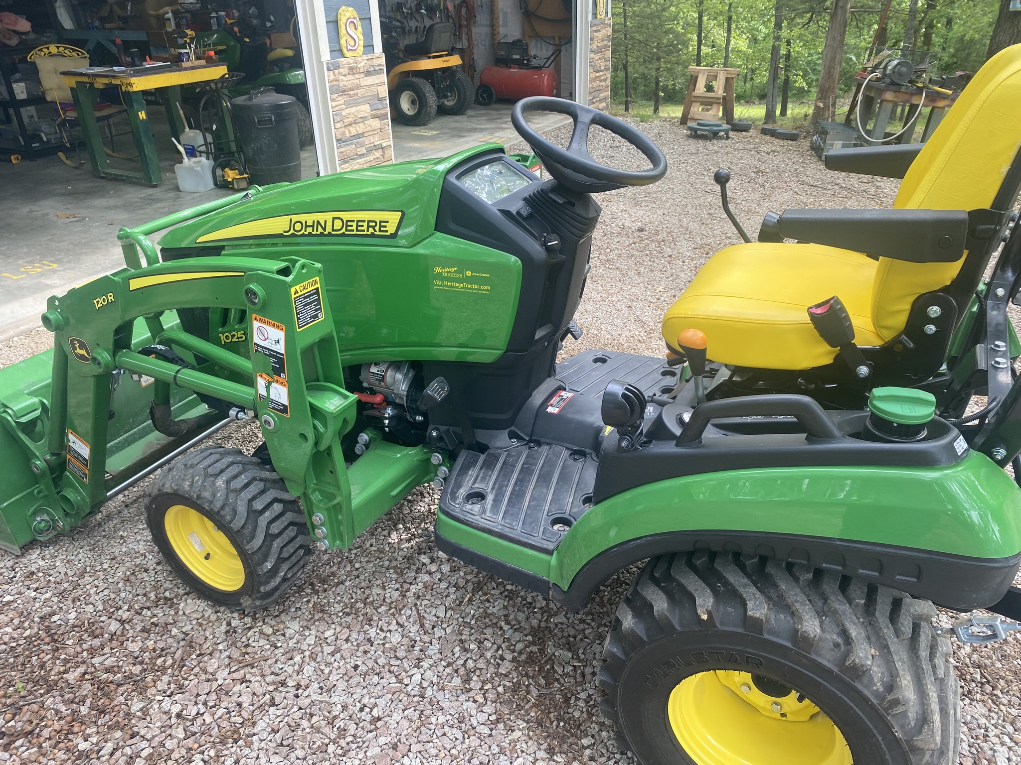  2024 John Deere 1025R at Heritage Tractor in Harrison, AR