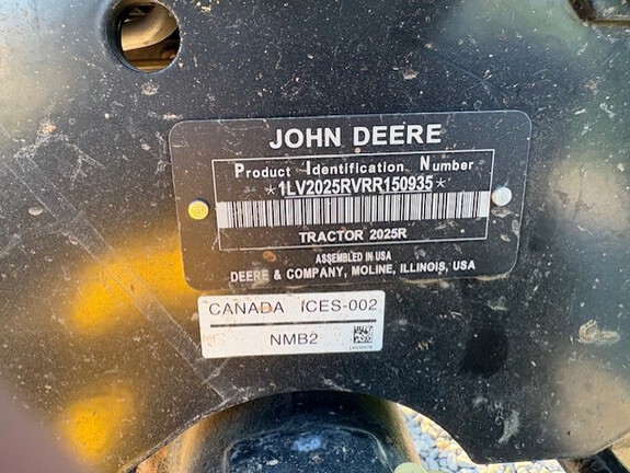 Photo of 2024 John Deere 2025R