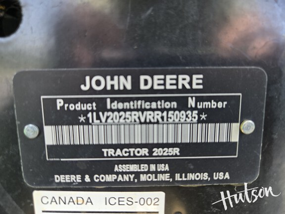 Photo of 2024 John Deere 2025R