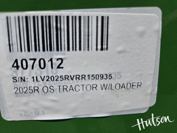 Photo of 2024 John Deere 2025R