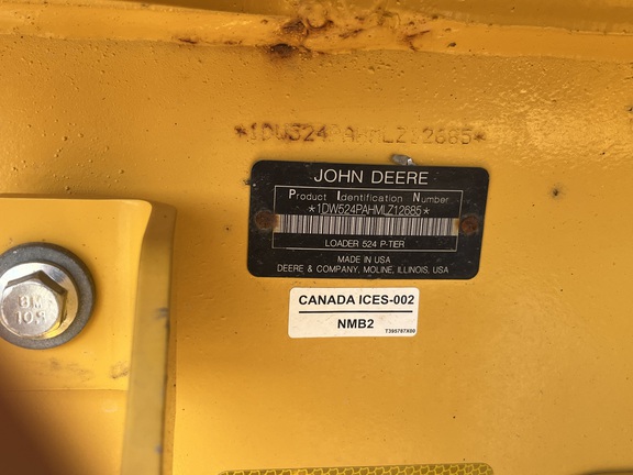 2021 John Deere 524 P