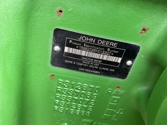 2018 John Deere 8370R - Photo16