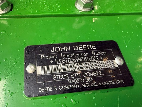 Photo of 2021 John Deere S780