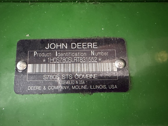 Photo of 2024 John Deere S780