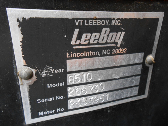 2020 Leeboy 8510E