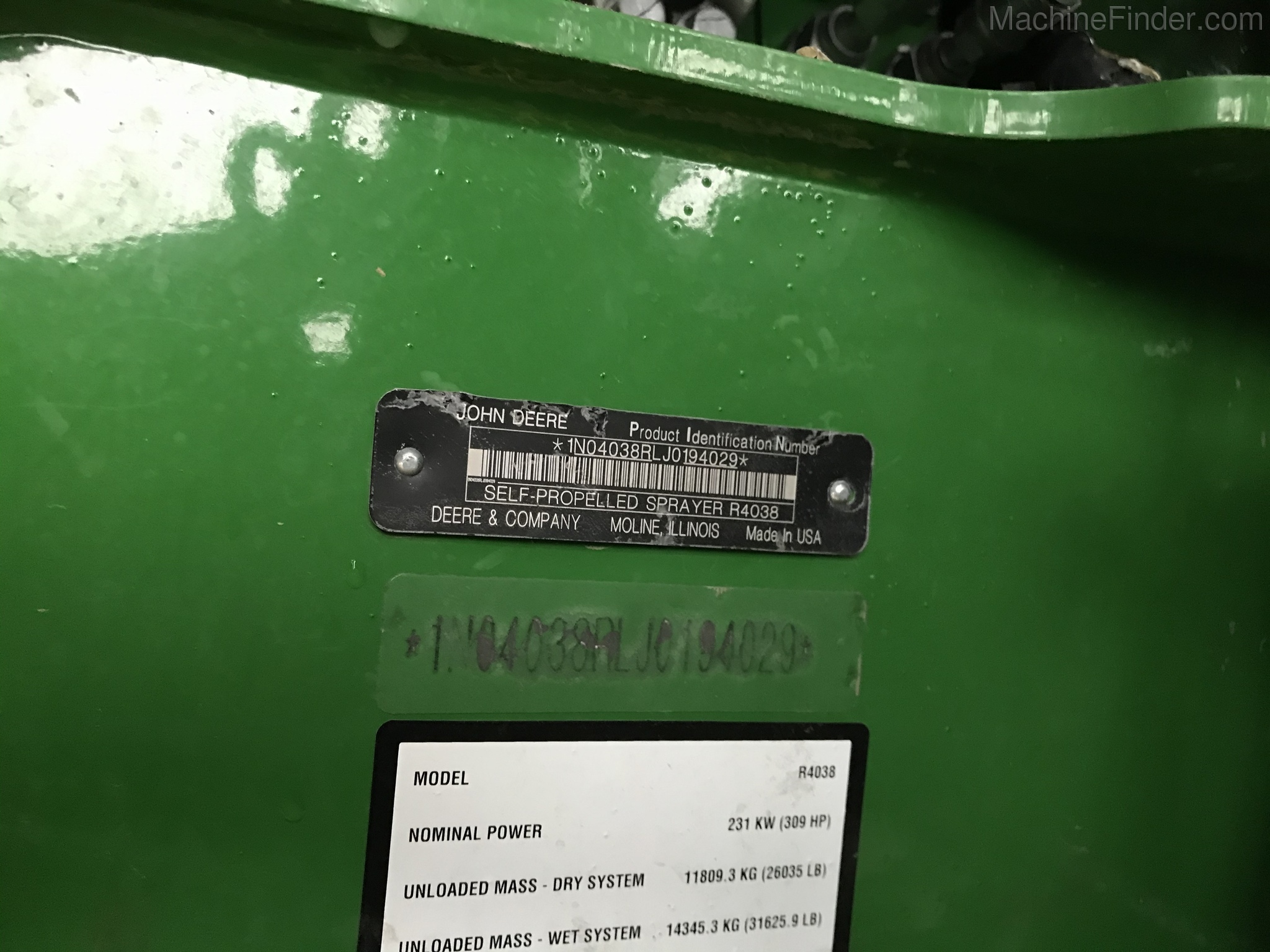 2019 John Deere R4038 Image 21