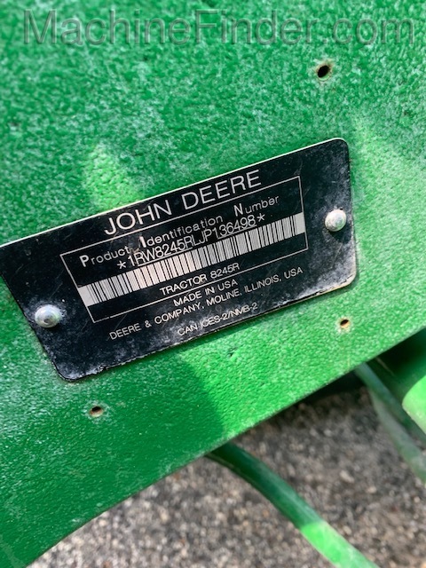 2018 John Deere 8245R Image 6