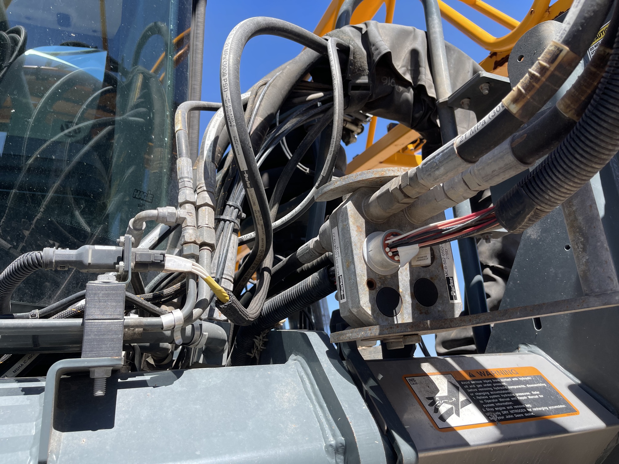  2021 Hagie STS12 at Heritage Tractor in Galesburg, IL