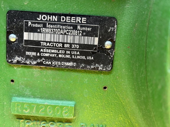 2023 John Deere 8R 370 (18th thumbnail)