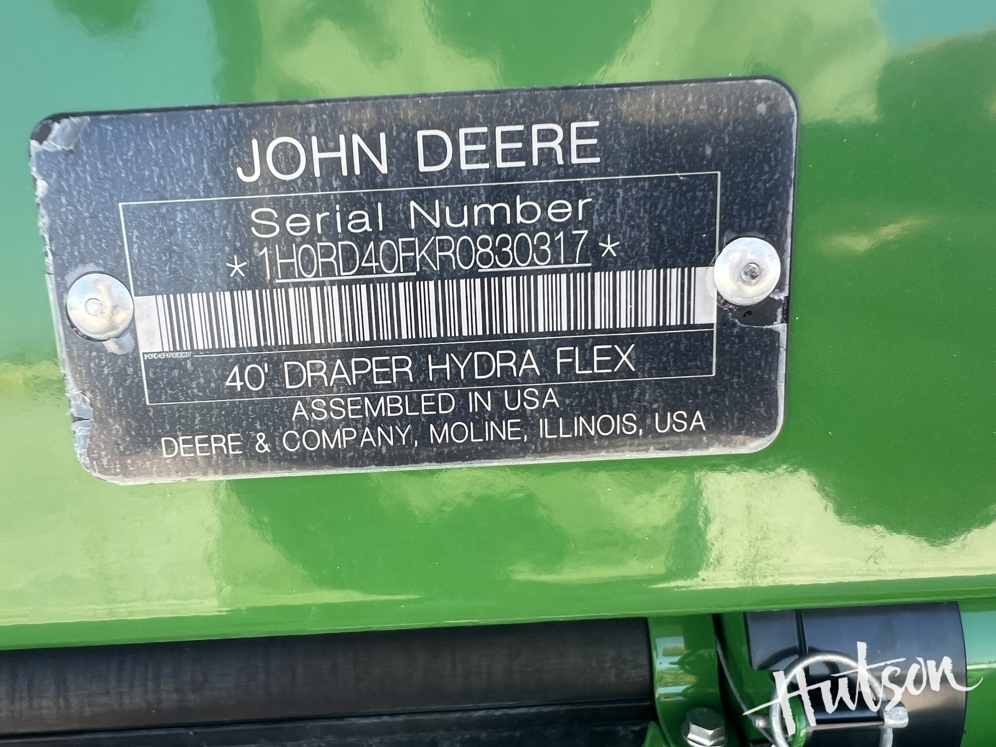 2024 John Deere RD40F