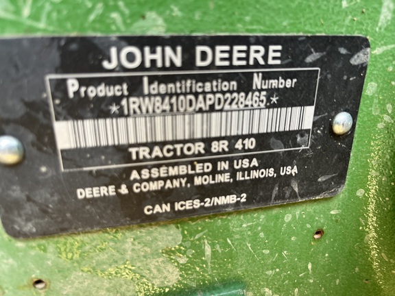 2023 John Deere 8R 410-22