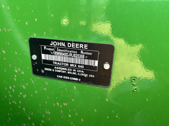 Used 2024 John Deere 9RX 640 Track Tractors at Horizon Ag & Turf in High Prairie, AB - Photo23