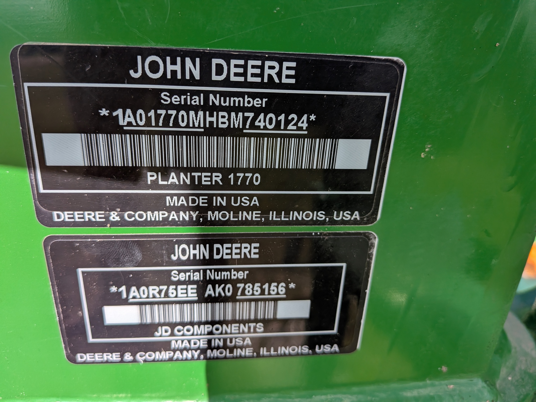  2020 John Deere 1770NT CCS at Heritage Tractor in Galesburg, IL