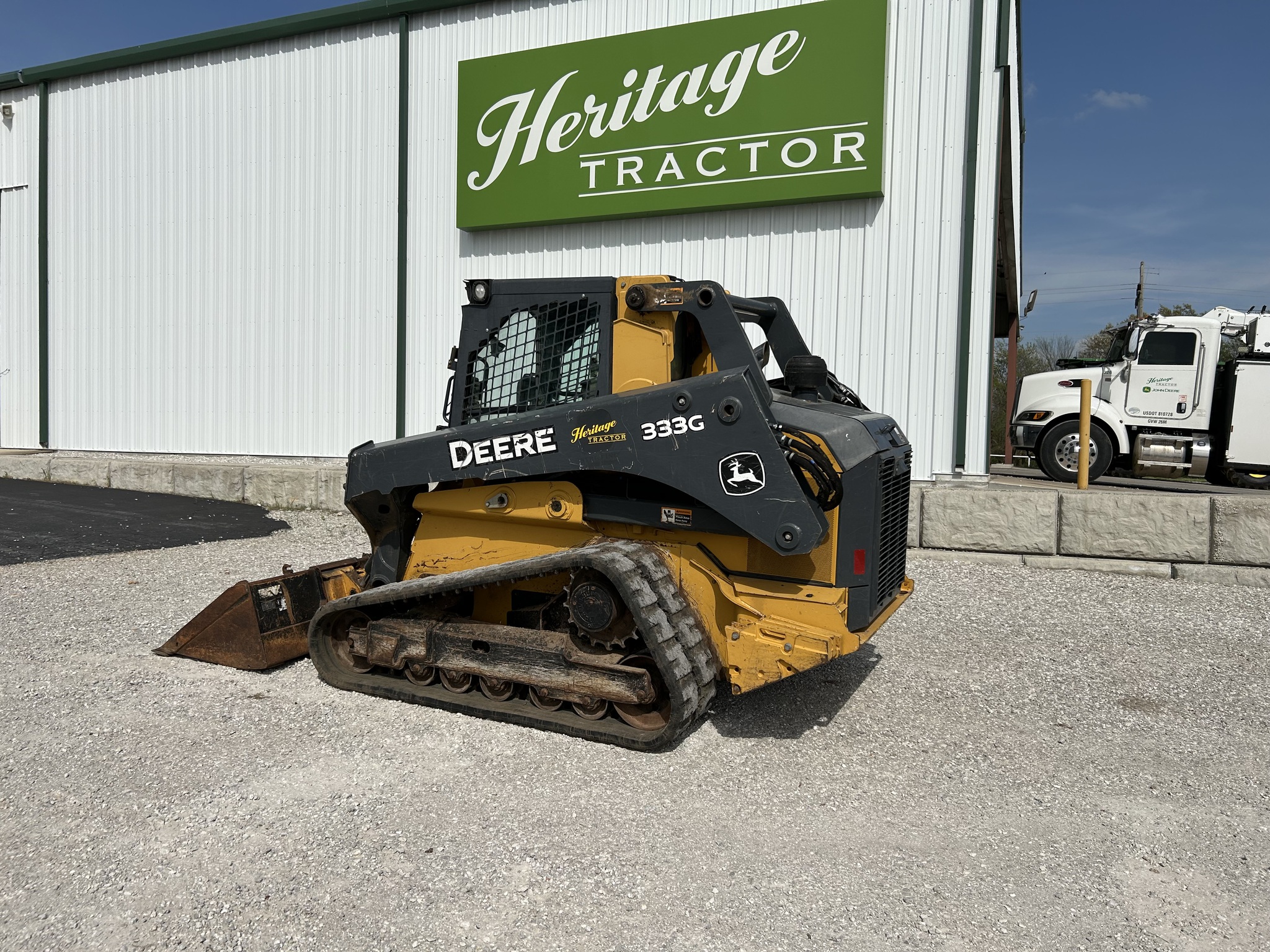  2018 John Deere 333G at Heritage Tractor in Joplin, MO