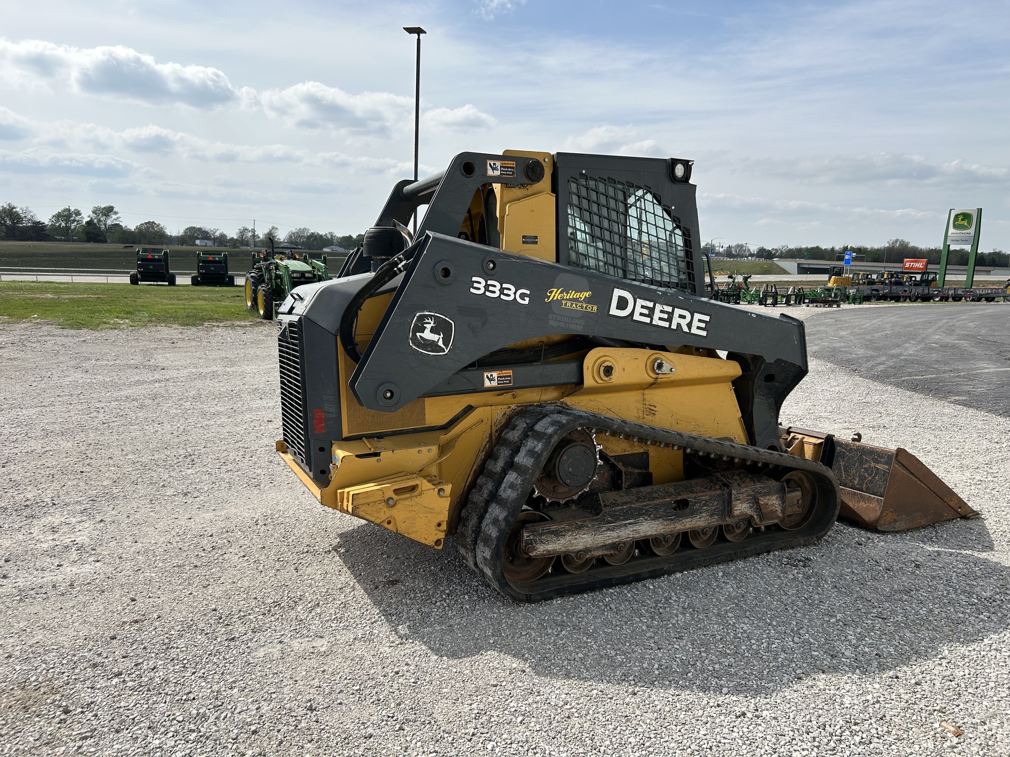  2018 John Deere 333G at Heritage Tractor in Joplin, MO
