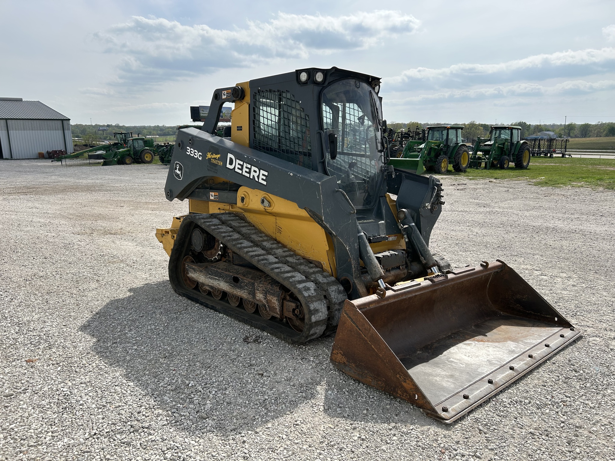  2018 John Deere 333G at Heritage Tractor in Joplin, MO