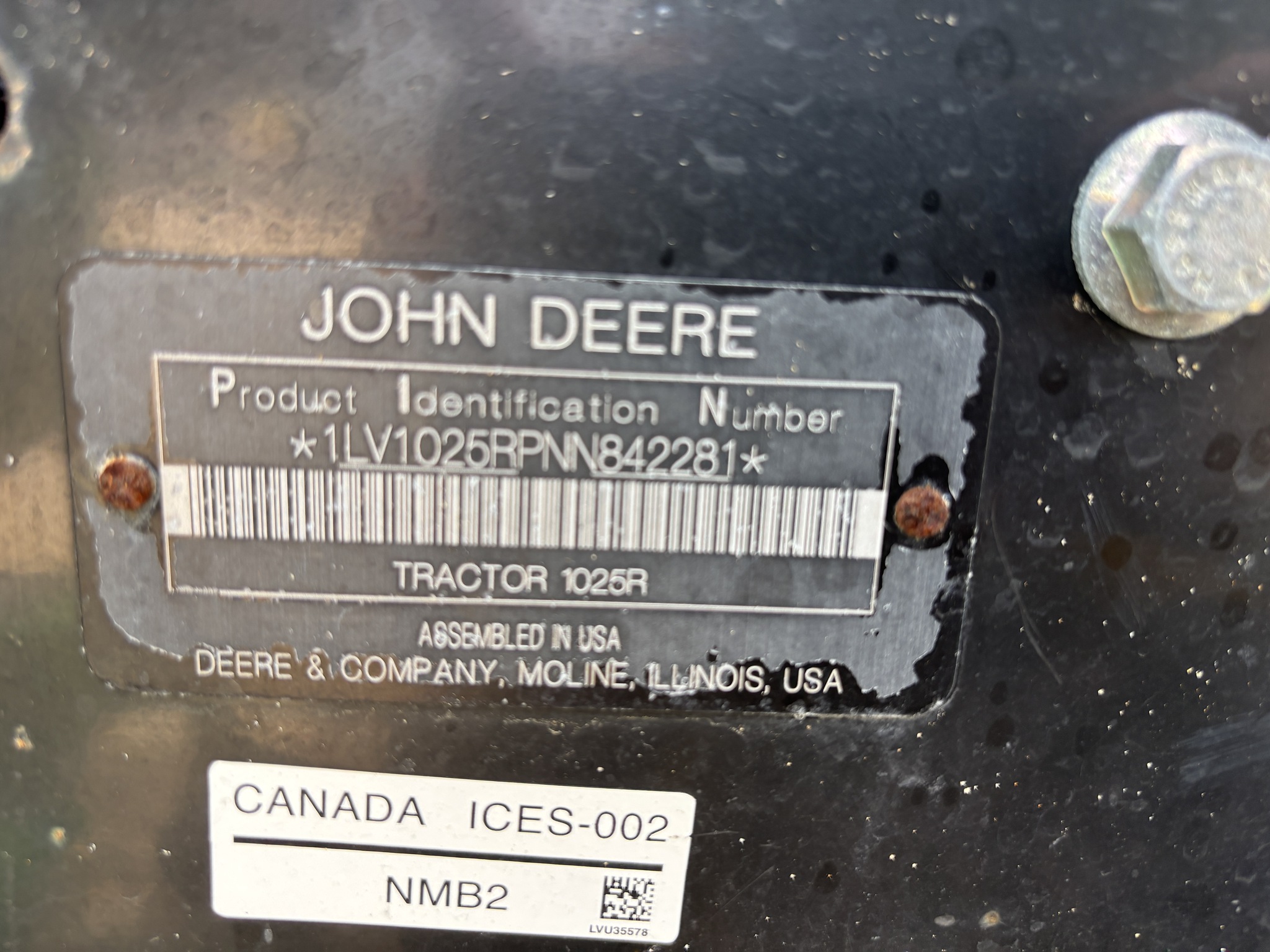 2022 John Deere 1025R Image 14