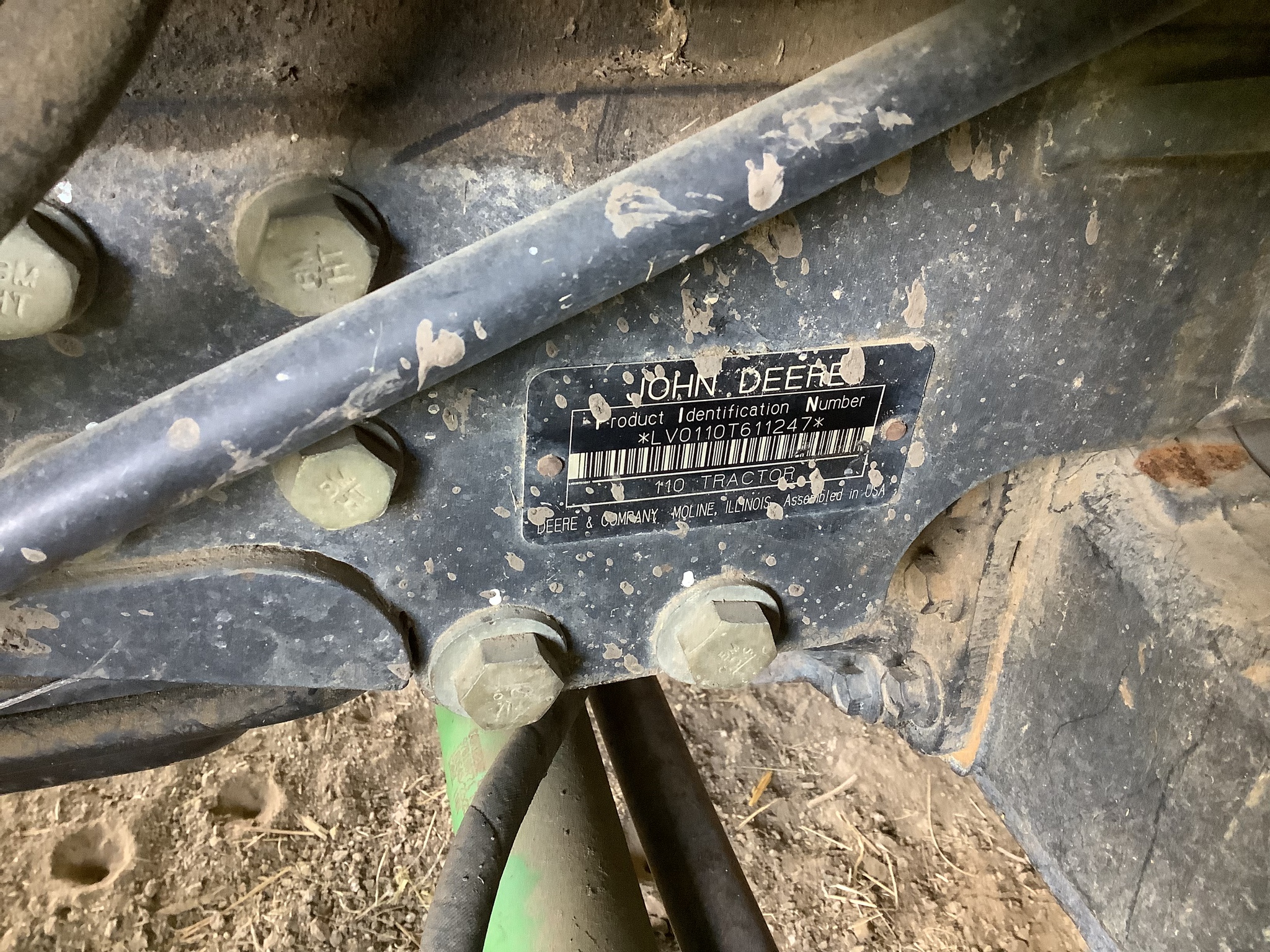 2007 John Deere 110TLB Image 25