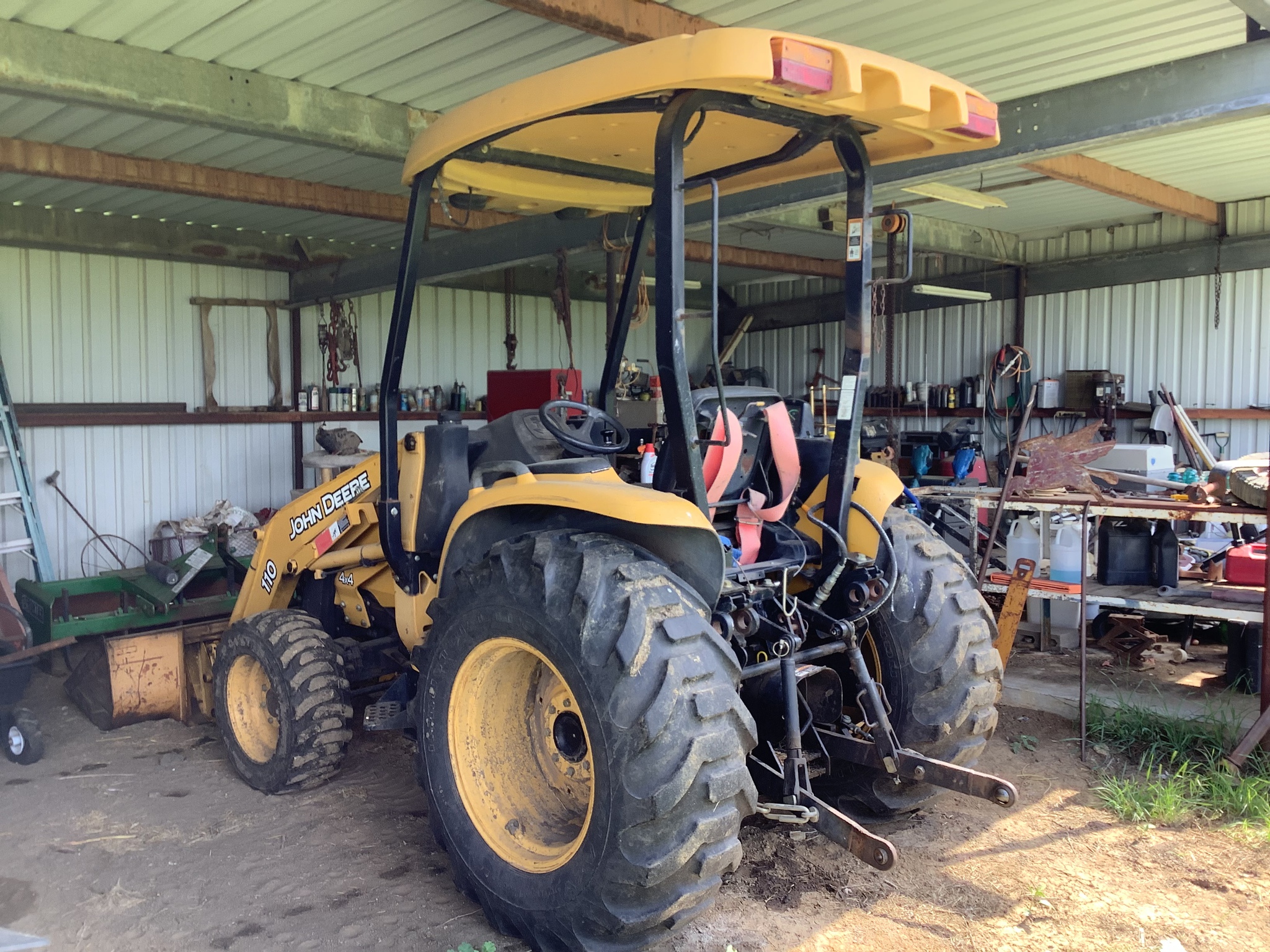 2007 John Deere 110TLB Image 13