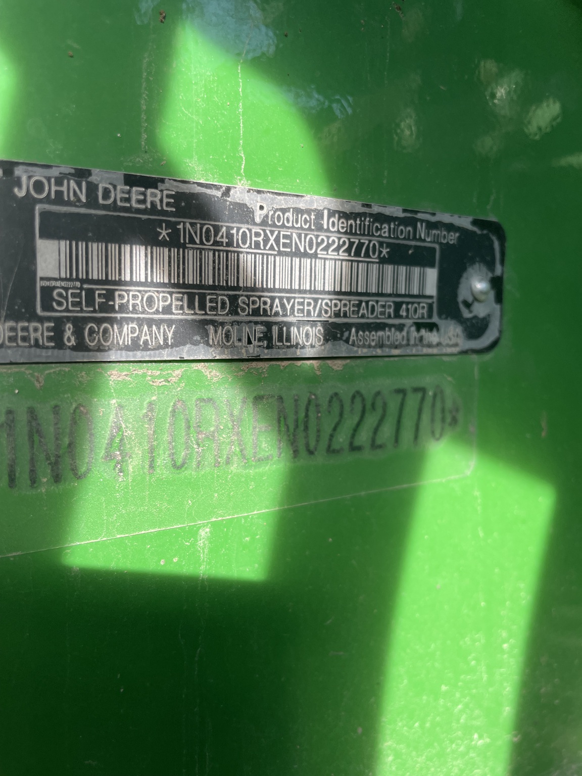 2022 John Deere 410R Image 10