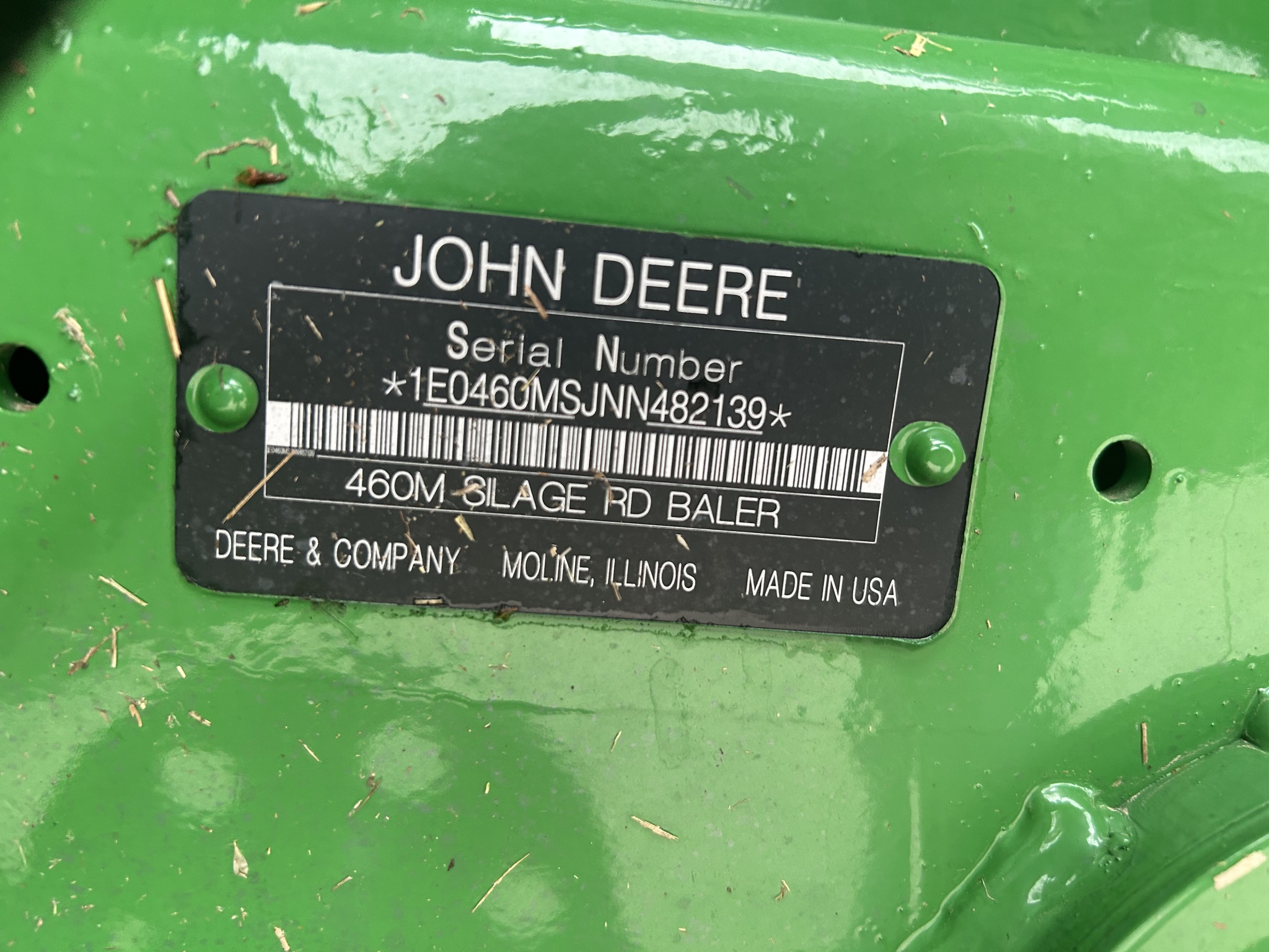  2022 John Deere 460M at Heritage Tractor in Rogersville, MO